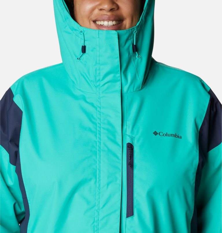 Women's Columbia Hikebound Jackets Turquoise | Plus Size CA-N436C